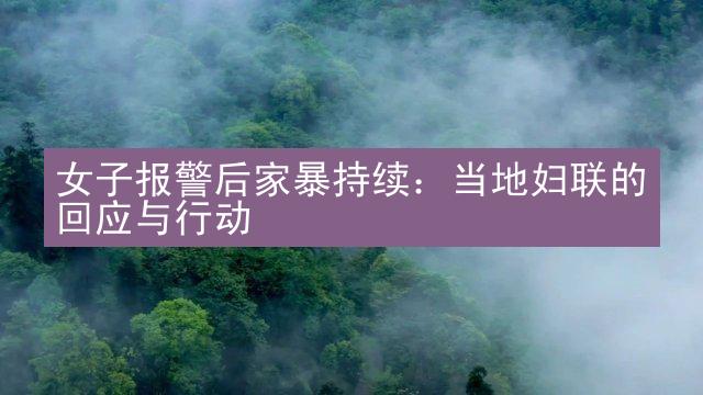 女子报警后家暴持续：当地妇联的回应与行动